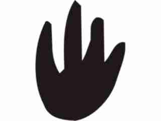  Paw Prints_ 3 8 Decal Proportional