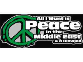  Peace Middle East_ C L 1_ I N V Decal Proportional