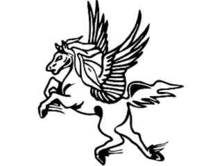  Pegasus Leap Decal Proportional