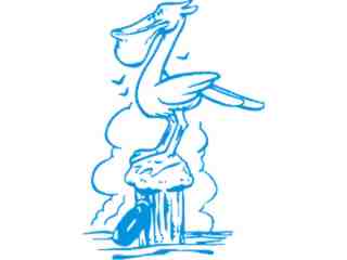  Pelican Post Decal Proportional