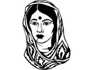 People_ Hindu Woman_ 1 8 1_ V A 1 Decal Proportional