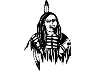  People_ Native American Indian_ 1 8 1_ V A 1 Decal Proportional