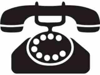  Phones Faxes_ 1 2 Decal Proportional