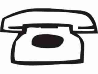  Phones Faxes_ 2 4 Decal Proportional