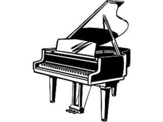  Piano Grande Decal Proportional