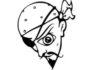  Pirate Dude_ M B 1 Decal Proportional