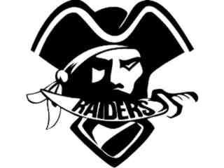  Pirate Knife Decal Proportional