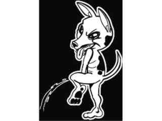  Pisser Dog_ I N V_ G D G Decal Proportional