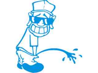  Pisser Shades Decal Proportional