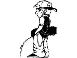  Pisser Skater_ G D G Decal Proportional