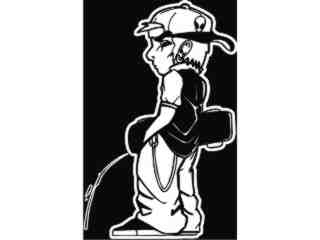  Pisser Skater_ I N V_ G D G Decal Proportional