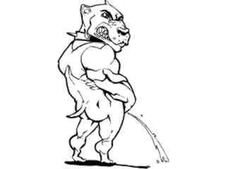  Pitbull Pisser_ G D G Decal Proportional