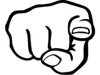  Pointing Finger M G_ P A 1 Decal Proportional