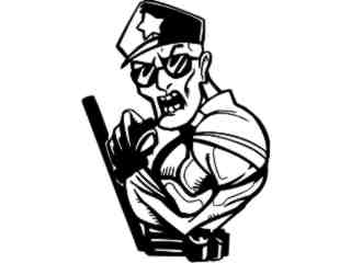  Police Badass_ G D G Decal Proportional