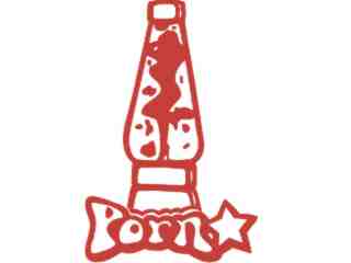  Porn Lava Lamp Decal Proportional