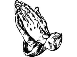  Praying Hands 0 1 M G_ P A 1 Decal Proportional