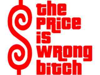  Price Wrong Decal Proportional