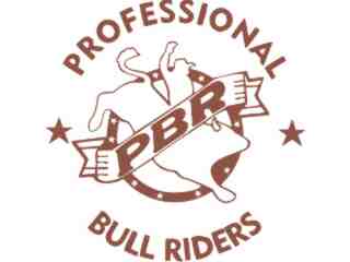  Professional Bullriders Decal Proportional