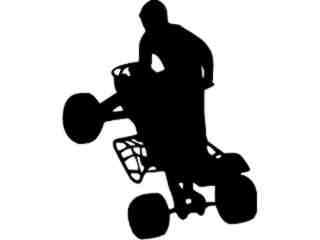  Quad Motorcycle B M X_ 2 6 Decal Proportional