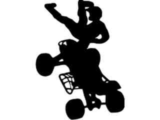  Quad Motorcycle B M X_ 3 1 Decal Proportional