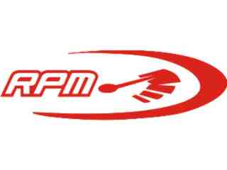  R P M Gauge Decal Proportional