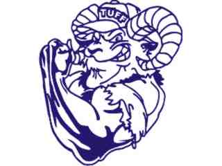  Ram Tuff Decal Proportional