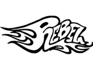  Rebel Decal Proportional