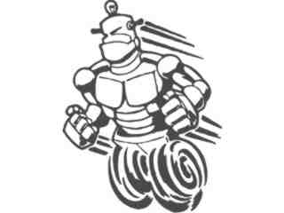  Robo Man Decal Proportional