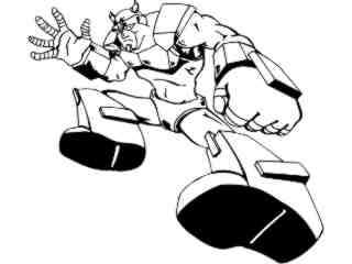  Robot Man_ M B 1 Decal Proportional