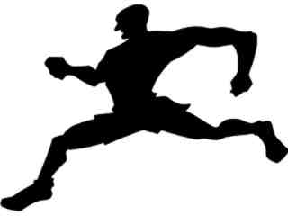  Running Man_ M B 1 Decal Proportional