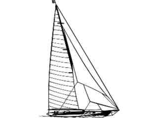  Sailboats_ Cutter_ 1 8 7_ D T L_ V A 1 Decal Proportional