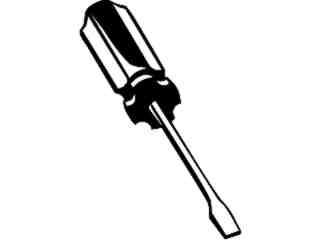  Screwdriver Flattip_ 1 4 8_ V A 1 Decal Proportional