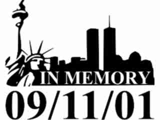  September 1 1 Memory Decal Proportional