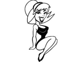  Sexy Bikini_ G D G Decal Proportional