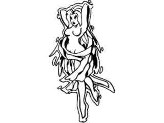  Sexy Lady Ropa_ G D G Decal Proportional