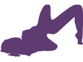  Sexy Silhouette_ 1 1 Laid Decal Proportional