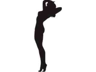  Sexy Silhouette_ 2 5 Roaring 2 0s Decal Proportional