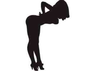  Sexy Silhouette_ 2 6 Bra Decal Proportional