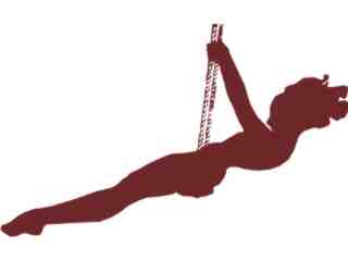  Sexy Silhouette_ 4 5 Swing Decal Proportional