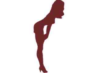  Sexy Silhouette_ 6 1 Benddown Decal Proportional