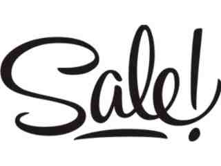  Sign Word_ 0 6 Sale Decal Proportional