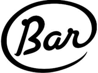  Sign Words_ Bar_ 2 1 4_ V A 1 Decal Proportional