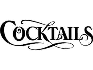  Sign Words_ Cocktails_ 2 1 5_ V A 1 Decal Proportional
