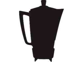  Silhouette Percolator Decal Proportional