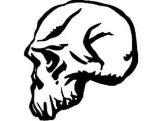  Skull 0 9 Decal Proportional