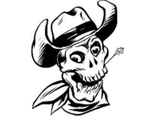  Skull Cowboy_ 0 6 1_ V A 1 Decal Proportional