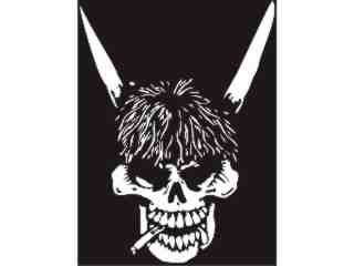  Skull Horns Cig_ I N V_ D T L Decal Proportional