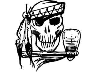  Skull Indian_ 0 6 1_ V A 1 Decal Proportional