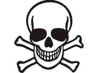  Skull Shades Decal Proportional