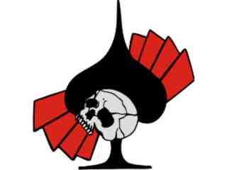  Skull Spade_ G D 1 Decal Proportional